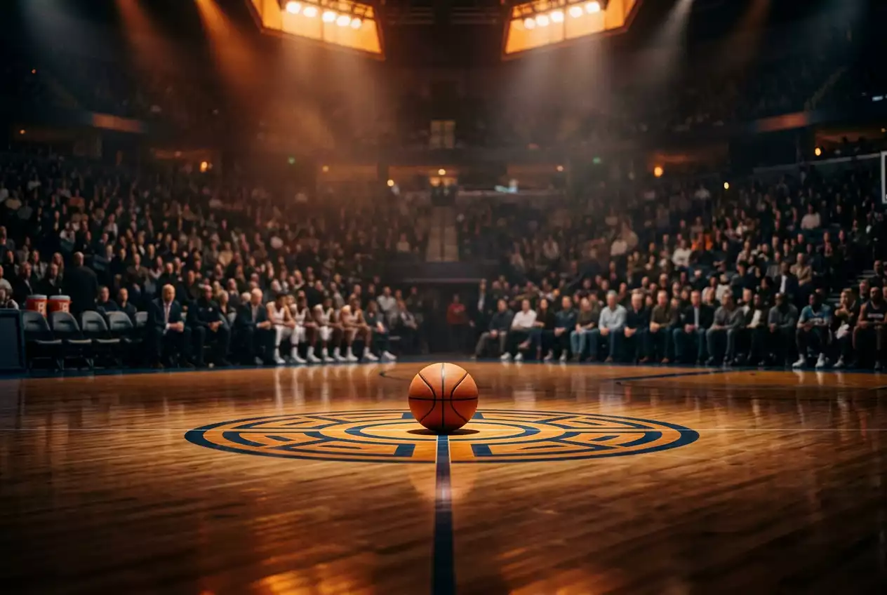 NBA basketball arena lit for tip-off — UK handicap betting guide for the 2025-26 season